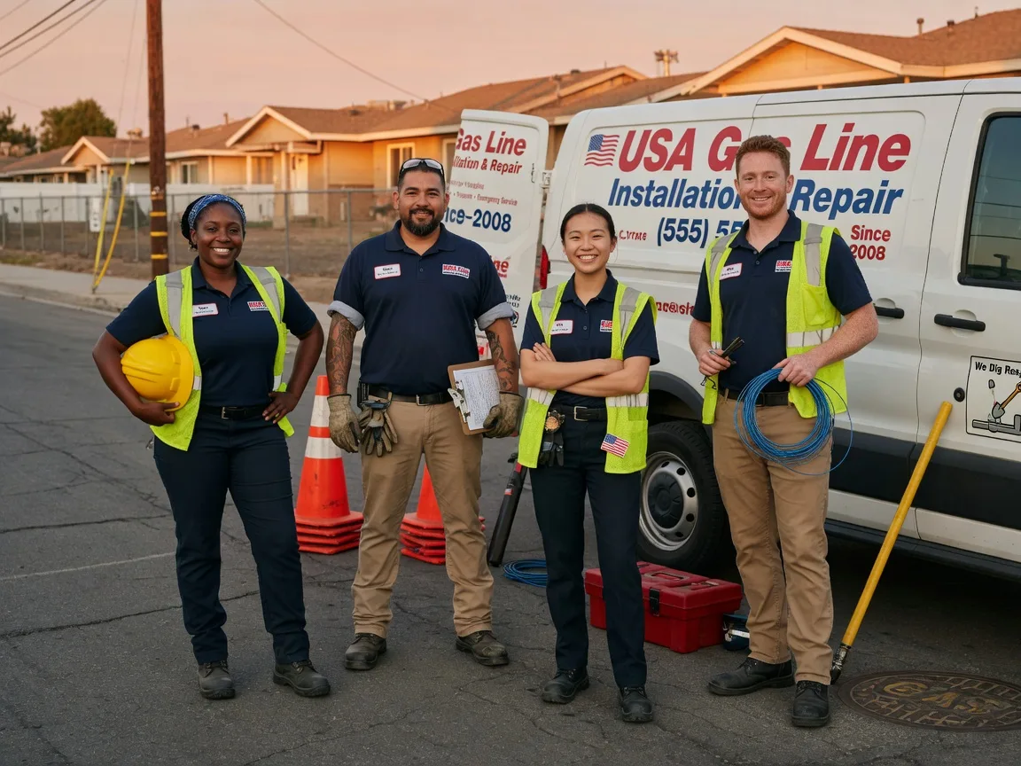 Gas Line Installation company in Arvonia, VA